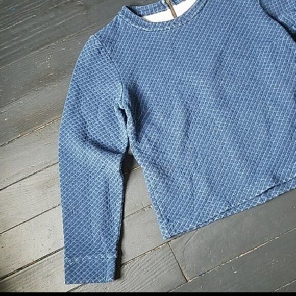 J.crew Semi Cropped 100% cotton Sweater - Picture 4 of 8